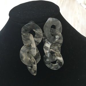 Sassy Jones Acetate Dangle Earrings